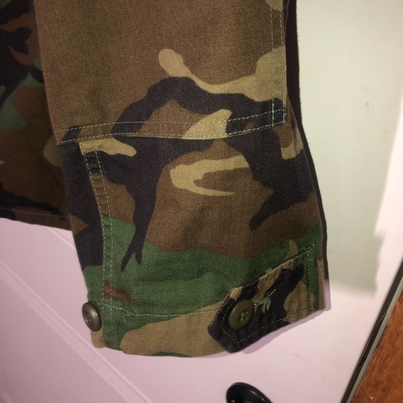 Vintage Camo Jacket Authentic Military Issued Field Jacket Unisex Camo Jacket - Picture 10 of 13